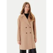 Marella Volneni plašč Good 2523016031 Bež Regular Fit