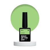 NAILSOFTHEDAY Prekrivna osnova NOVO 24 - polprozorna hibridna osnova celadon, 10 ml