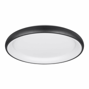 Črna LED zatemnitvena stropna svetilka Cardona – Trio