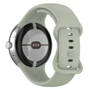 Silikonski pas Techsuit W031 za Google Pixel Watch 3 45mm - zelen