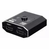 Cablexpert HDMI stikalo dvosmerno 2x1 4K 60Hz DSW-HDMI-21
