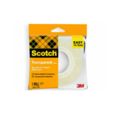 Lepilni trak, 15 mm x 33 m, 3M SCOTCH, prozoren, 10 kosov