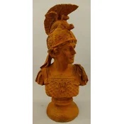 Casa Padrino Art Nouveau decorative bust knight rust 27 x 16 x H. 47 cm - Cast iron sculpture - Cast iron figure - Decorative sculpture - Decorative figure - Garden decoration accessories