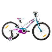 Sprint dječji bicikl Calypso 20 white/purple/turquoise