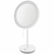 Kozmetičko ogledalo ALONA 20 cm, bijelo, nehrđajući čelik, Zack