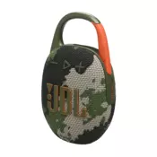 Zvučnik JBL Clip 5, bluetooth, vodootporan, 7W, maskirni