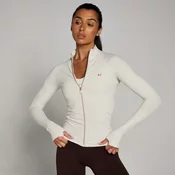 Ženska brezšivna jakna z zadrgo Tempo Ultra MP – megla - L