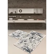 Lessentiel Maison Kupatilski otirac Kenzo, 2 komada, Sivi