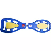 SNAKE BOARD PW-502 ABEC-7 PU SVETLECI TOCKICI ZUTO PLAVI 2018 PAR