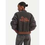RVCA Bomber jakna Ryan 23B163507 Siva Regular Fit