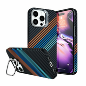 MaxMobile maskica za iPhone 16 Pro Max DIAGONAL HART STRIPES