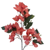 Umetna veja Bugenvilija 78cm peach barve