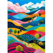 Enjoy - Puzzle  Winding Hills - 1 000 dijelova