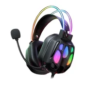 Slušalke ONIKUMA X89 z RGB osvetlitvijo - black