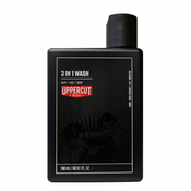 Uppercut Deluxe 3in1 Wash Šampon za lase in telo 240 ml