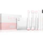 Luvia Cosmetics Duo Voyage potovalni set čopičev s torbico