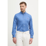 Polo Ralph Lauren Srajca 710B20512004 Modra Custom Fit