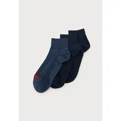 LEVIS  Nogavice mornarska/rdeča/črn denim