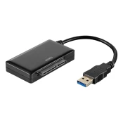 Adapter DELTACO USB NA SATA - 2,5 HD - Crni