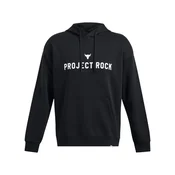 Under Armour Project Rock Icon Fleece Pulover 812001 Črna