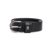 TOMMY HILFIGER Pas ESSENTIAL EFFORTLESS 3.0 črna