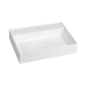 Sapho - Umivalnik na pult GODIVA 58x44 cm marmor/bela