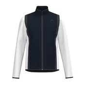 Otroška bunda Head CLUB 25 Jacket Junior Navy/White 128 cm