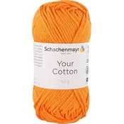 Schachenmayr Your Cotton 00023 Tangarine Pletilna preja