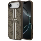 Originalen trden TPU ovitek Guess 4G Stripes MagSafe za iPhone Air - rjav