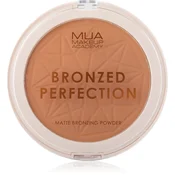 MUA Makeup Academy Bronzed bronzer z mat učinkom odtenek Sunset Tan 15 g