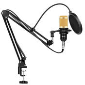 Mikrofon BM500 Studijski Full SET, Teracell, črna