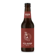 ACADEMIA BREWERY Filozof, Ale kraft tamno crveno pivo, 0.33 l