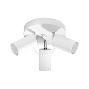 Sollux SL.1015 - Spot svetiljka RING 3xGU10/10W/230V bela