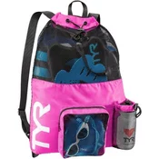 Tyr big mummy mesh bag black/pink