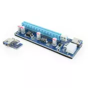 Gembird x-RC-PCIEX-03 PCI-express riser add-on card, PCI-ex 6-pin power connector