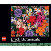 Chronicle Books sestavljanka LEGO Brick Botanicals Puzzle, 1000 kosov