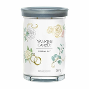 Yankee Candle Aromatična sveča Signature tumbler velika Wedding Day 567 g