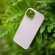 Satin ovitek iPhone 15 Pro - roza