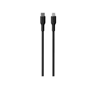 PURO ICON soft kabel - USB-C-Lightning MFi kabel 1,5 m (črn)