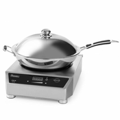 slomart Indukcijski vok 3100W z indukcijsko ponevjo Profi Line - Hendi 239681