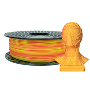 PLA Dual Neon filament Yellow - Pink - 1.75mm,1000g
