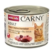 Animonda Carny Adult – puran in piščančja jetra 200 g