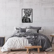 Wallity Zidna dekoracija Tree Man - Model 319, 52 x 70 cm, Crna