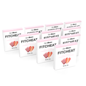 Gymbeam Fitcheat Protein Chocolate 80 g bijela čokolada jagoda