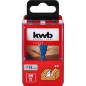 KWB - HM glodalo 14 za zvonast žleb | SB, za glodalicu, drvo/plastika - (49756020)