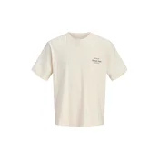 JACK & JONES Majica Norrebro bež/modra