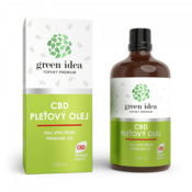 GREEN IDEA CBD olje za obraz 100 ml
