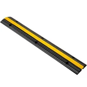VEVOR Zaščita kabla rampa 1 kanal 102x155x3 cm črna težka izvedba
