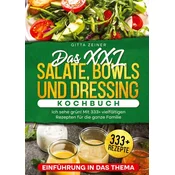 Das XXL Salate, Bowls und Dressing Kochbuch