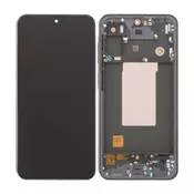 Samsung Galaxy A56 A566E - LCD zaslon + steklo na dotik + okvir (Awesome Graphite) TFT